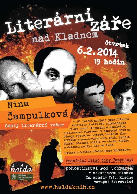 Literární večer s Ninou Čampulkou