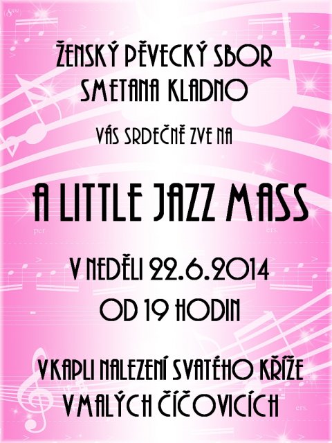 A Little Jazz Mass - koncert ŽPS Smetana