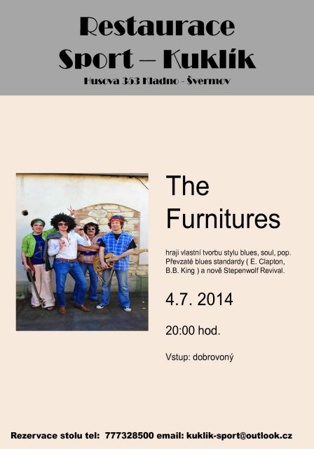 The Furnitures - letní bluesnění
