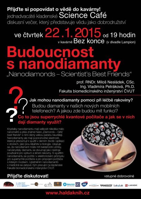 Science Café: Budoucnost s nanodiamanty
