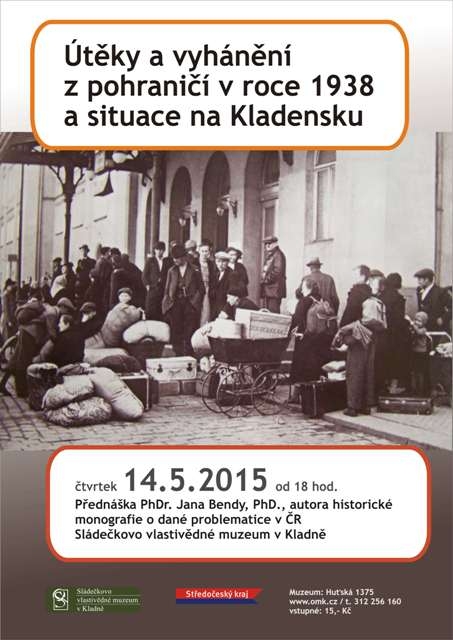 Útěky a vyhánění z pohraničí v roce 1938 a situace na Kladensku