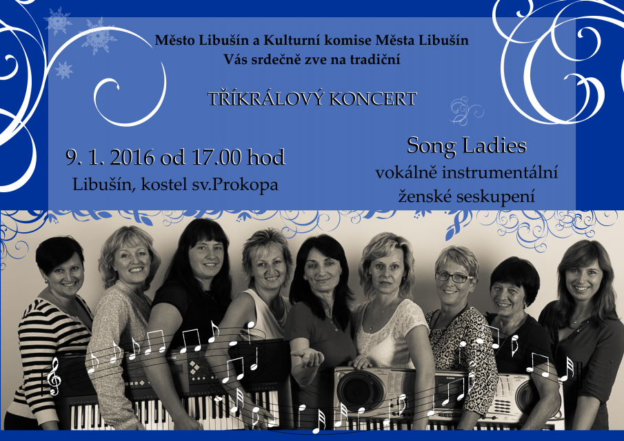 Tříkrálový koncert Song Ladies