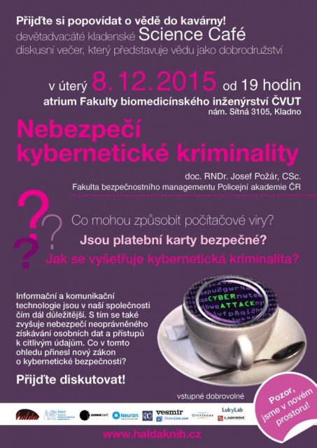 Science Café: Nebezpečí kybernetické kriminality