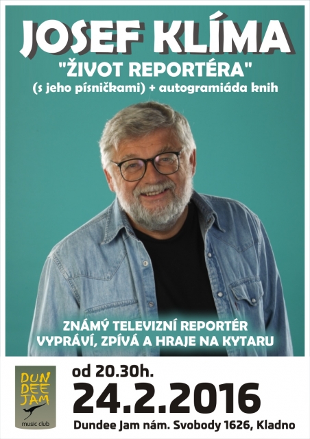 JOSEF KLÍMA – „ŽIVOT REPORTÉRA“                                        