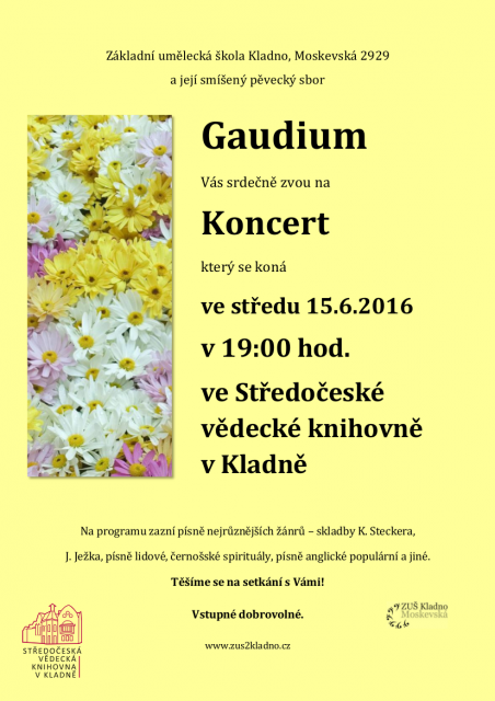 Koncert sboru Gaudium