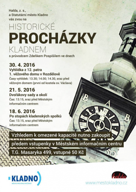 Historická procházka Kladnem – Po stopách kladenských spolků