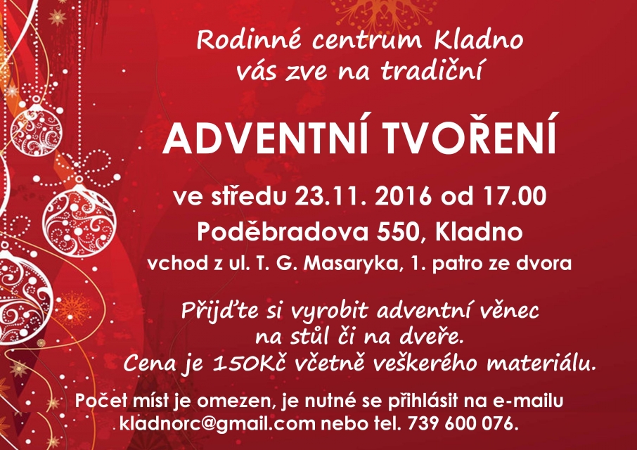 Adventní tvoření