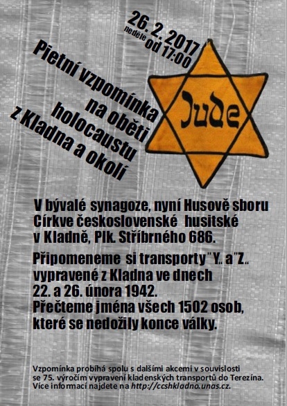 Pietní vzpomínka na oběti holocaustu