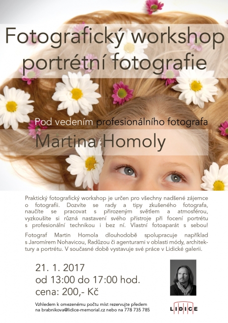 Fotografický workshop s Martinem Homolou
