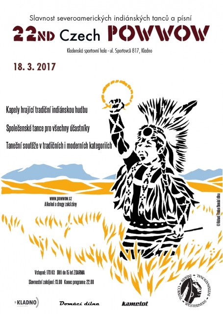 Slavnost severoamerických indiánských tanců a písní - 22nd Czech Powwow