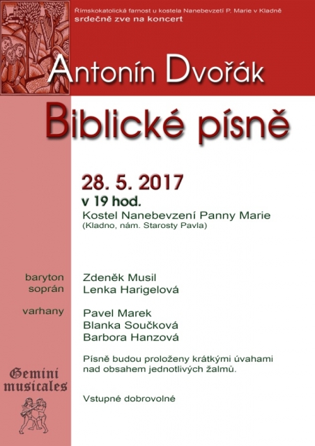 Antonín Dvořák - Biblické písně