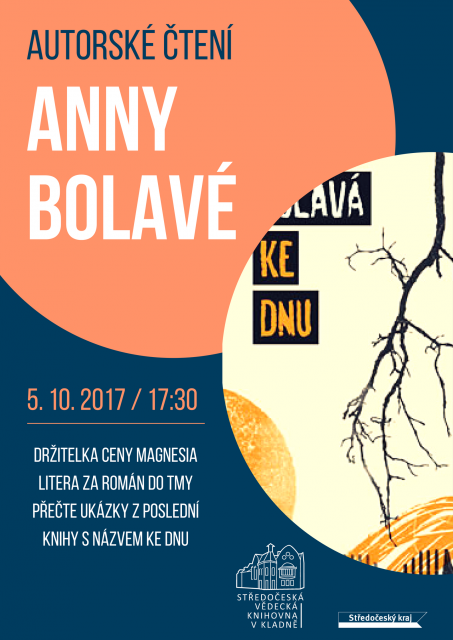 Autorské čtení Anny Bolavé