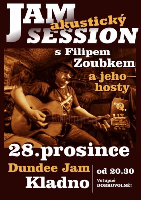 Akustický JAM Session s Filipem Zoubkem