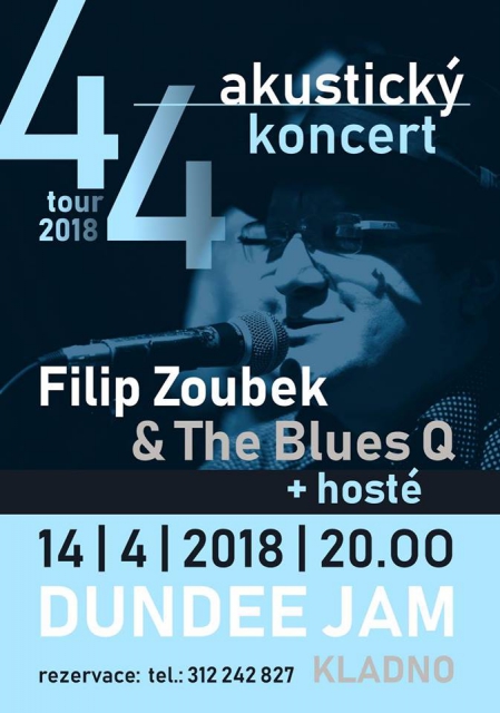 44 tour - Filip Zoubek & The Blues Q