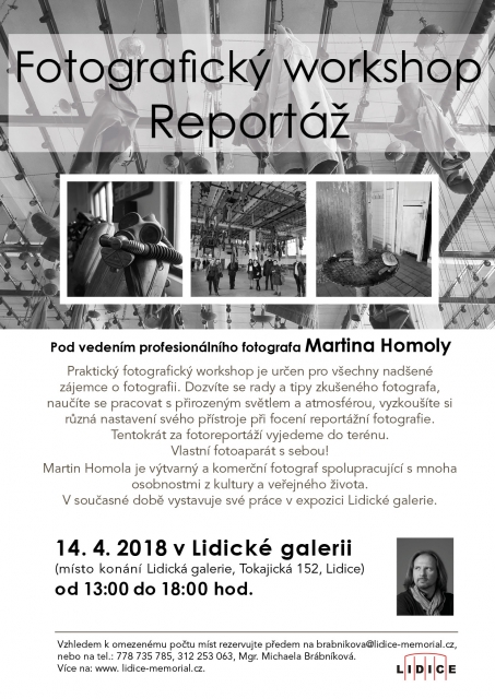 Fotografický workshop – Reportážní fotografie