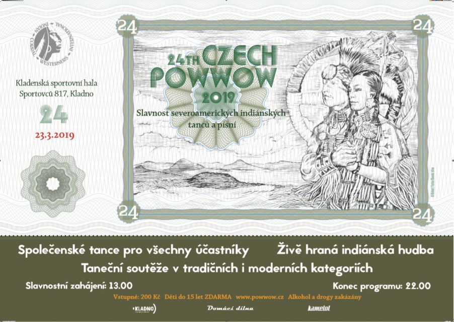 Slavnost severoamerických indiánských tanců a písní - 24th Czech Powwow