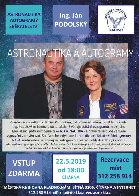 Astronautika a autogramy