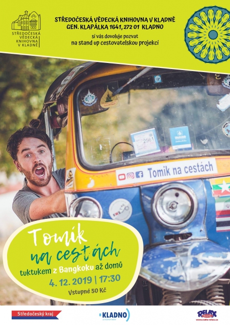 Tomáš Vejmola: Tuktukem z Bangkoku až domů