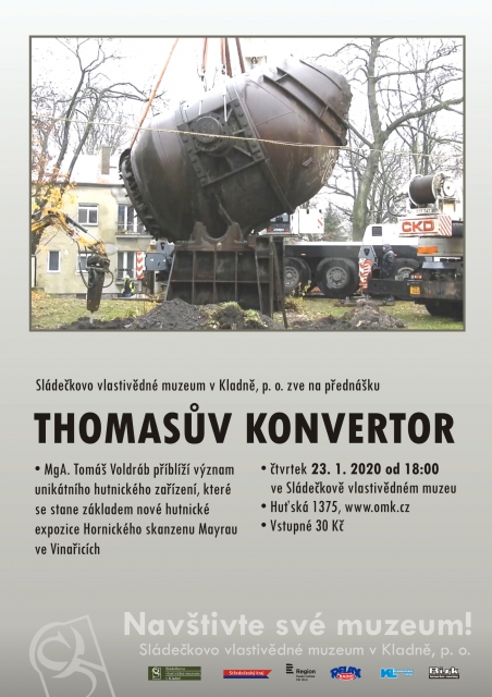 Thomasův konvertor součástí nové hutnické expozice